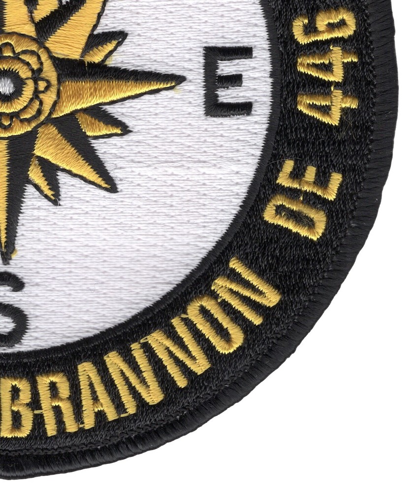 DE-446 USS Charles E. Brannon Patch