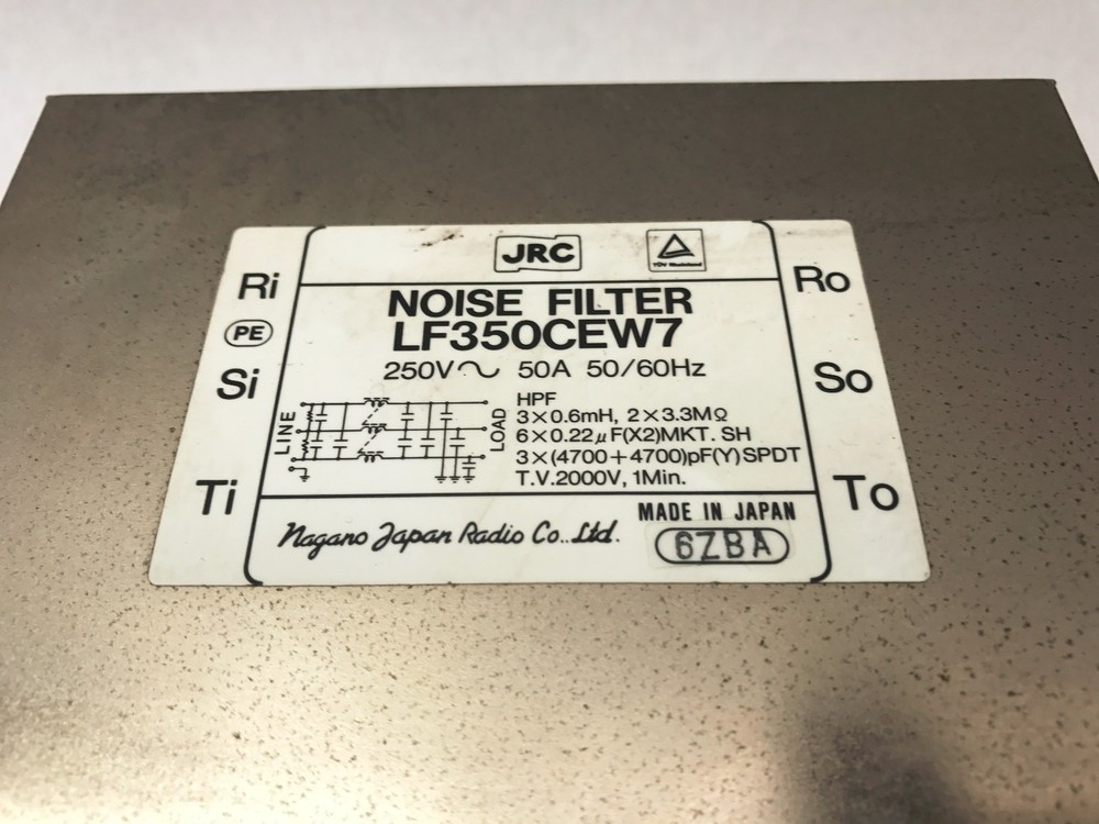 JRC LF350CEW7 Noise Filter