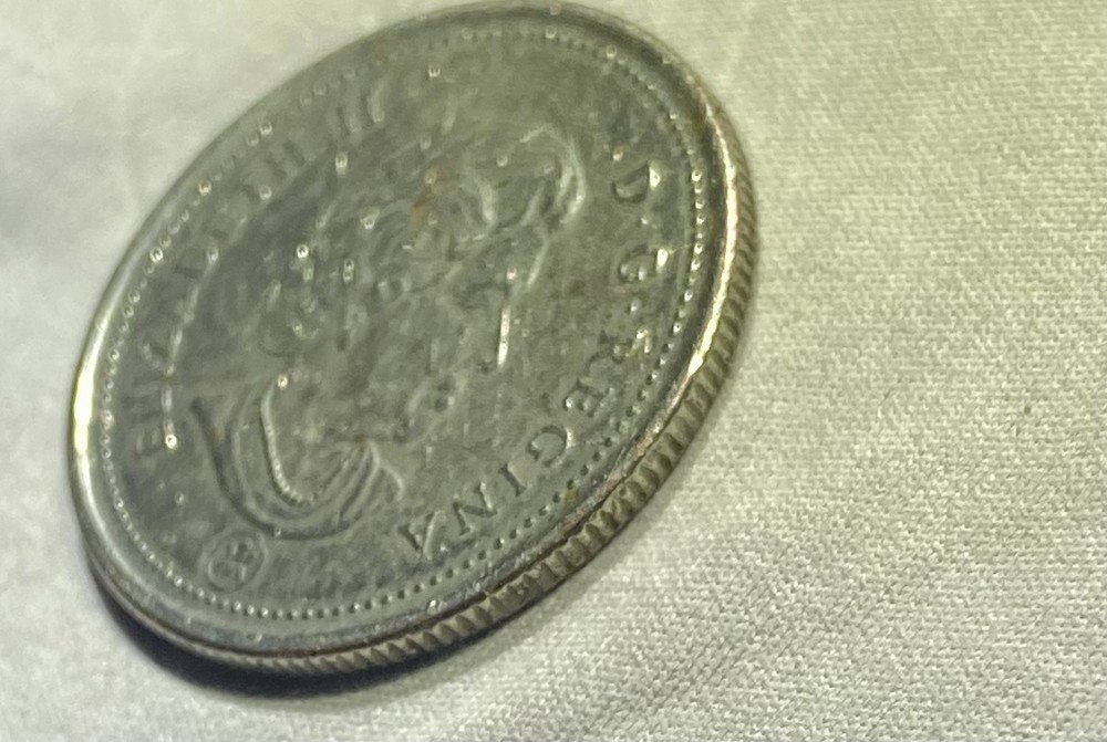 Canada 2007 -25c Error Missing Nickel Layer