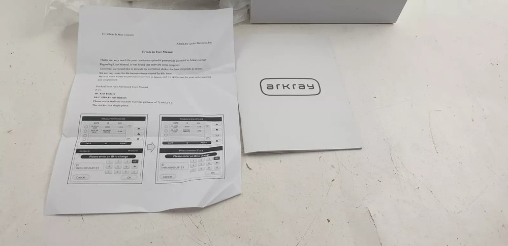 Arkray Compact HbA1c Analyzer PocketChem A1c Advanced rt-100 COMPLETE SET