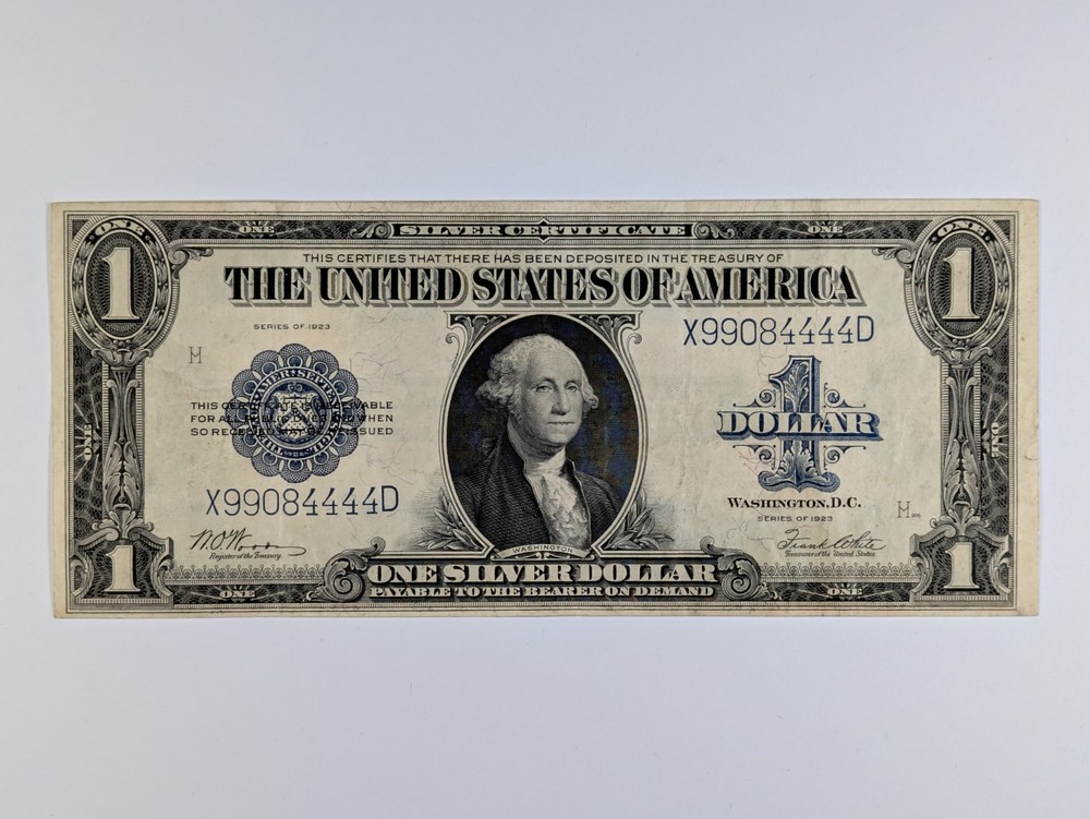 1923 Silver Certificate $1 Note