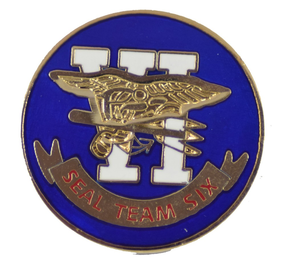 SEAL TEAM 6 HAT PIN