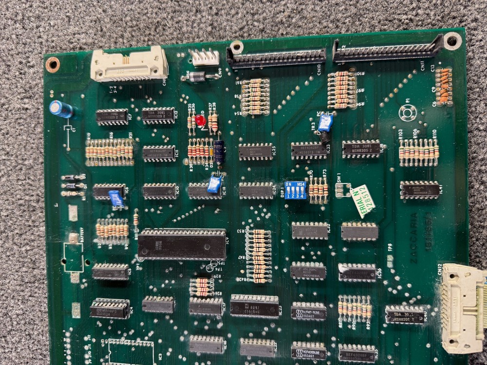 Zaccaria Devil Riders Pinball Machine CPU MPU Board 1B1165 G2 ORIGINAL