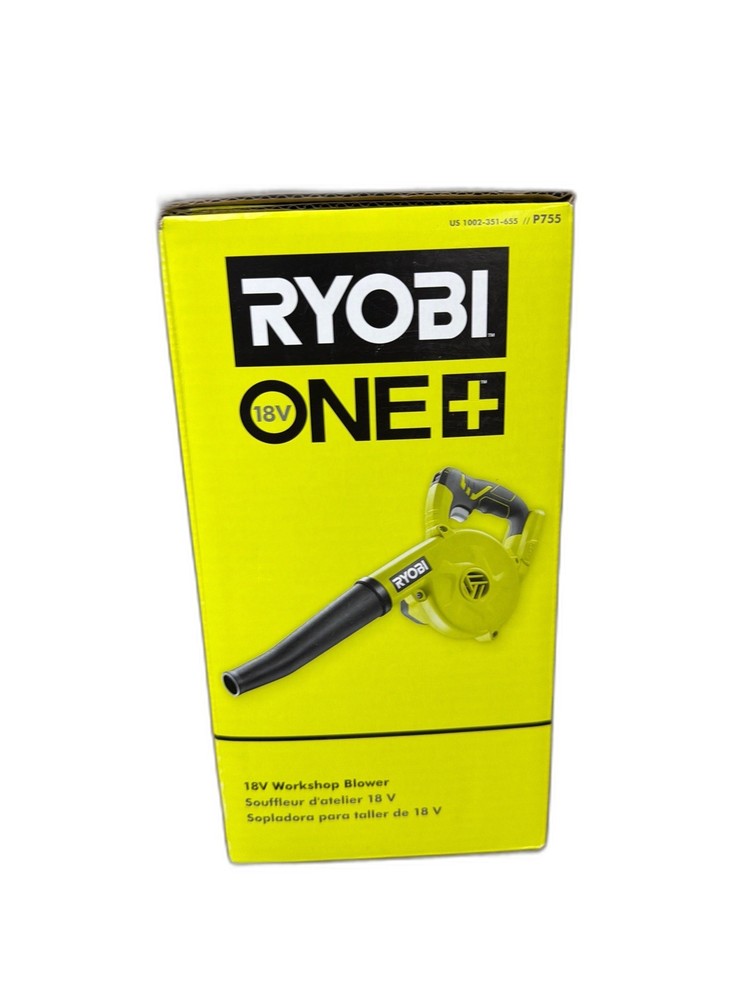RYOBI ONE+ 18V Cordless Compact Workshop Blower (Tool Only)