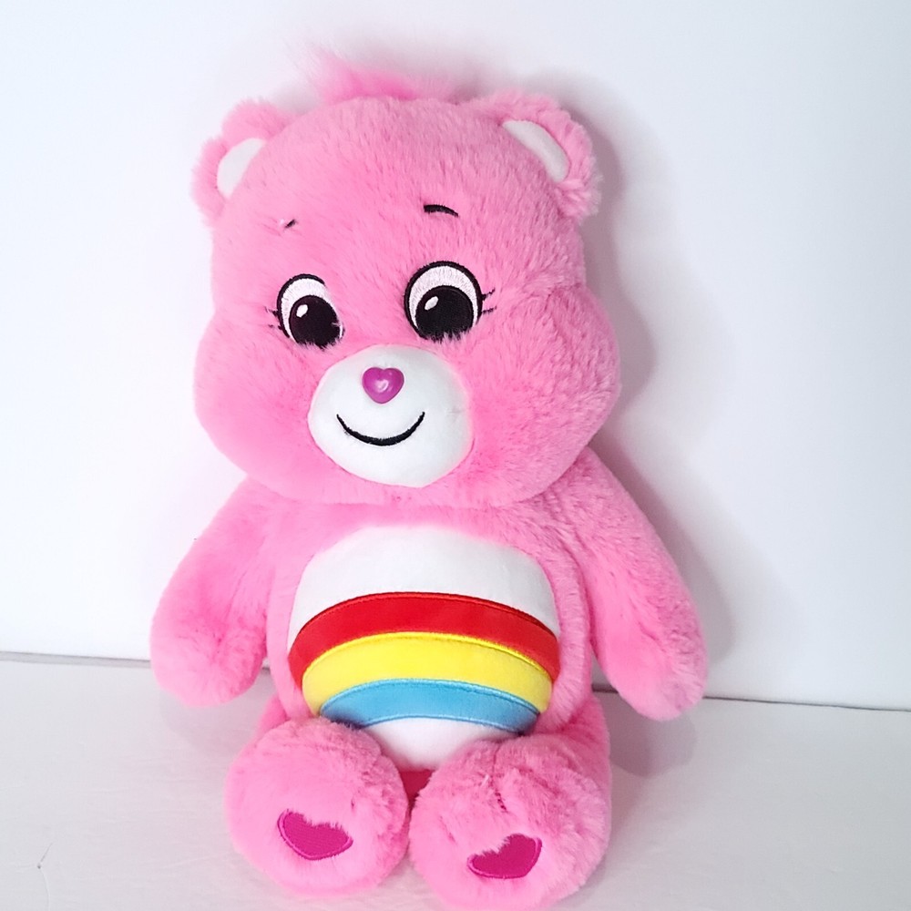 Care Bears Cheer Bear Plush Unlock The Magic Stuffed Animal 2020 Basic Fun 13"