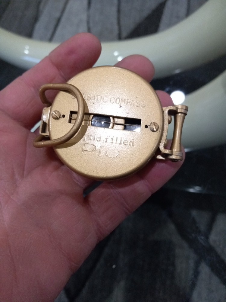 Vintage PIC Lensatic Compass