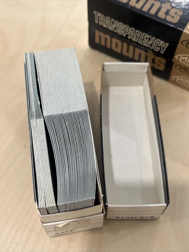 MINOX Transparency Mounts - 3 Boxes