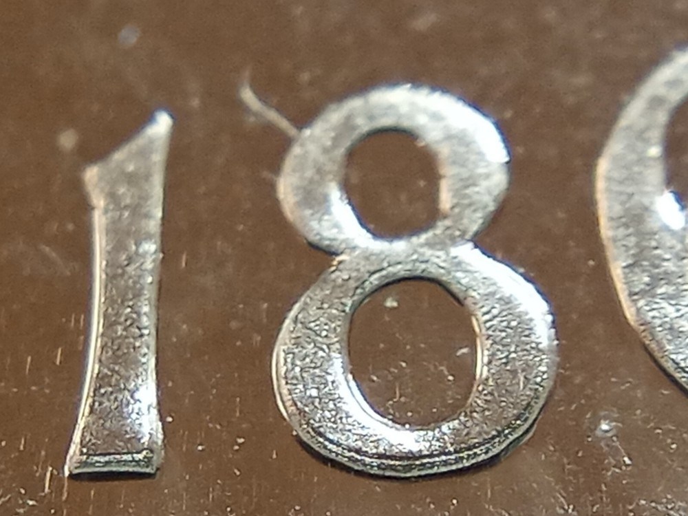 1967 Canada Silver Dollar - DDO - PL66CAMEO - Strike Thru