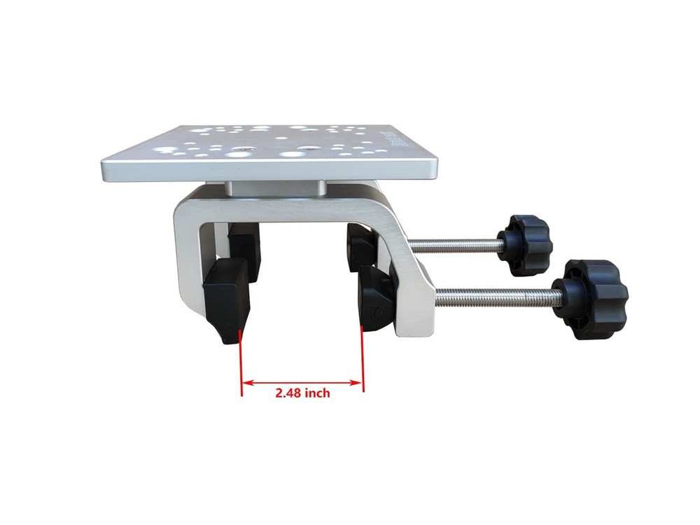 Clamp On Downrigger Mount/Universal Aluminum Downrigger Clamp Mount