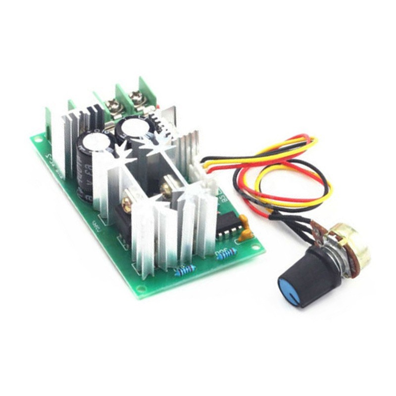 Knob Switch DC Motor Speed Controller DC10-60V Components Power Part Electrical