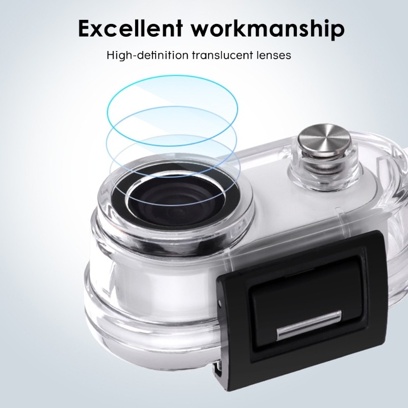 Waterproof Housing Case Underwater Diving Protective Shell For 360 GO 3 Camera