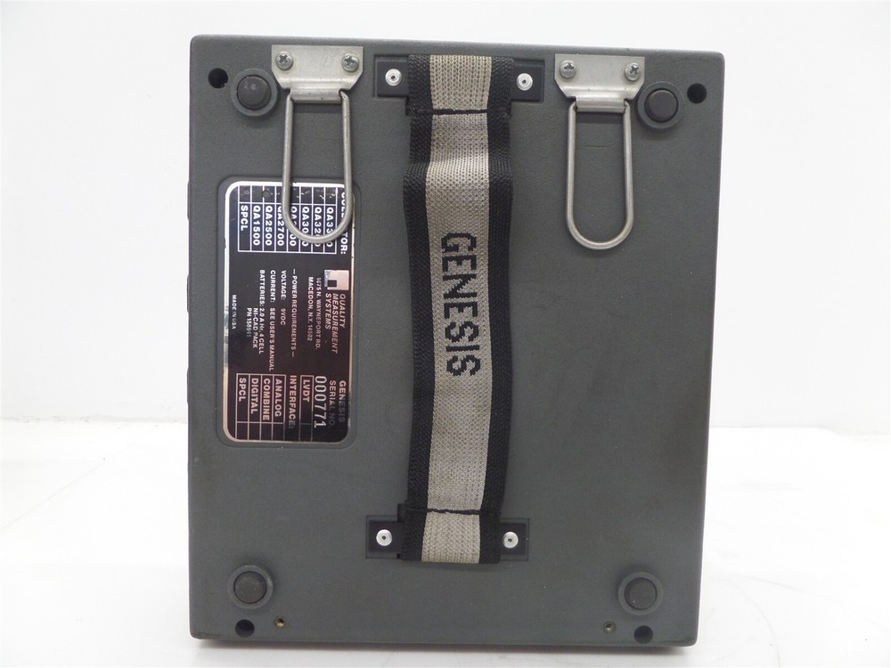 Genesis QA2500 Gage System Data Collector- EPROM Error