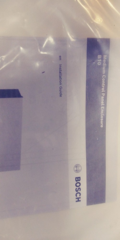 Bosch B10 Control Panel Enclosure White