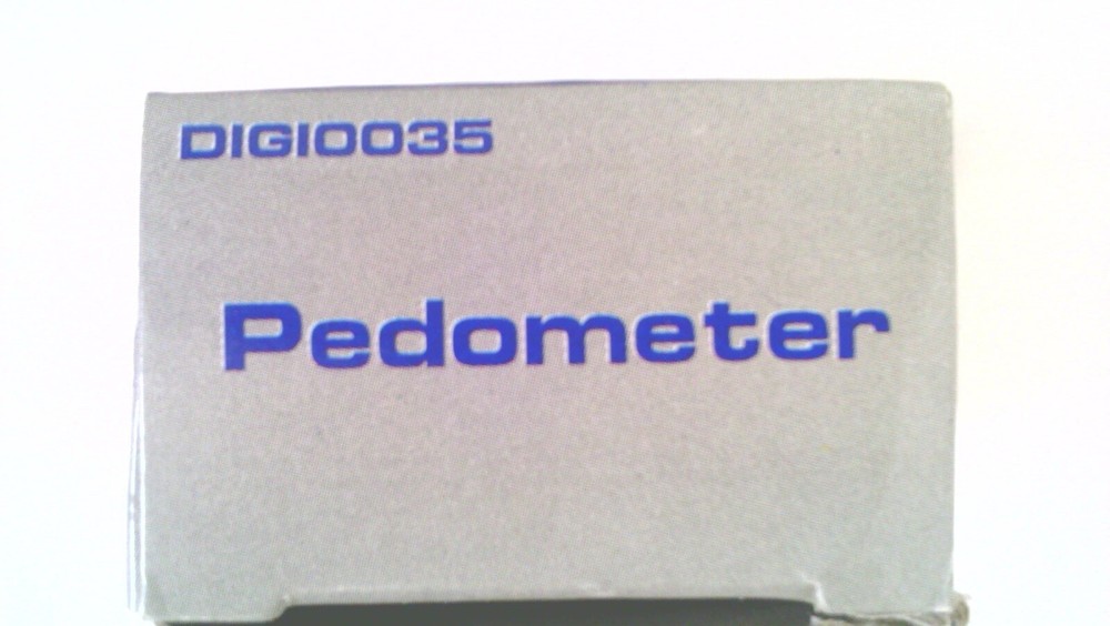 ✅ Pedometer~Digital Step Counter~Blue Shell~5 Digits~LCD Display~NEW