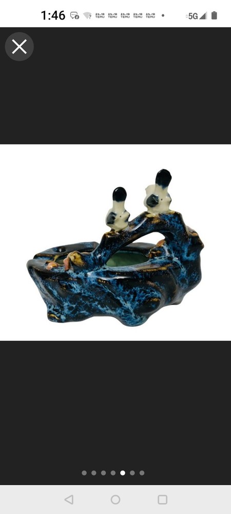 Rare Vintage Chinese Ashtray