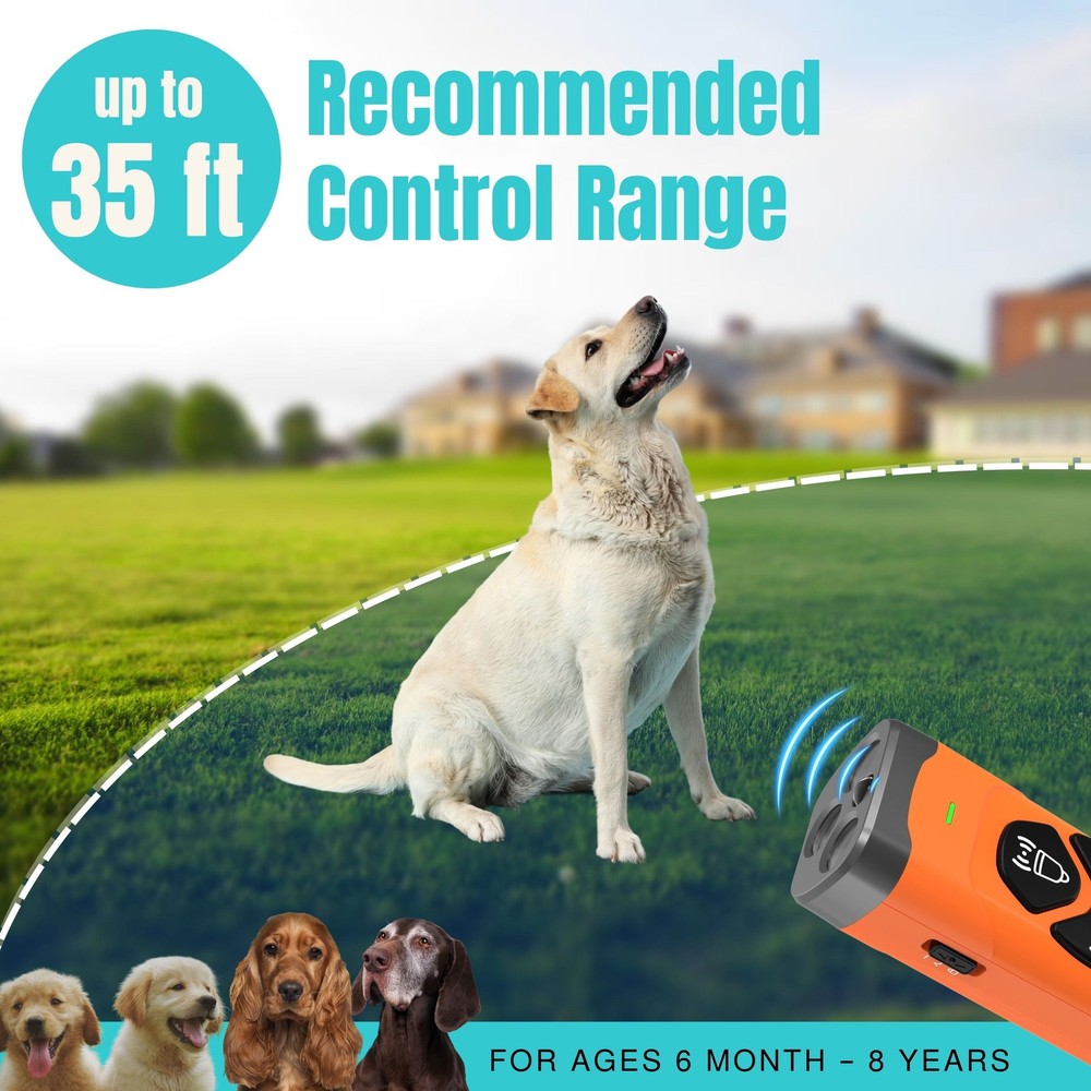 Dog Bark Deterrent - Ultrasonic Dog Training Device