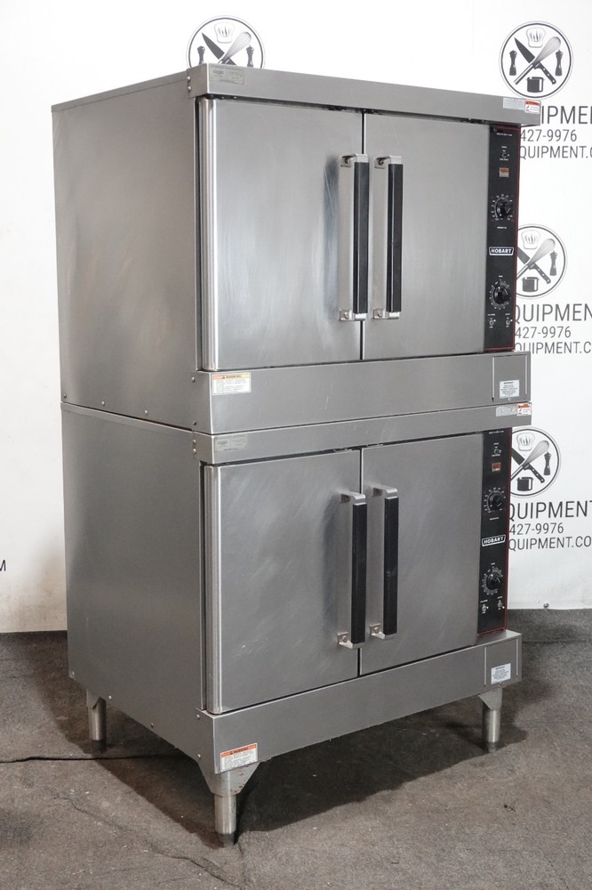 HOBART DOUBLE STACK ELECTRIC CONVECTION OVEN MODEL DEC5