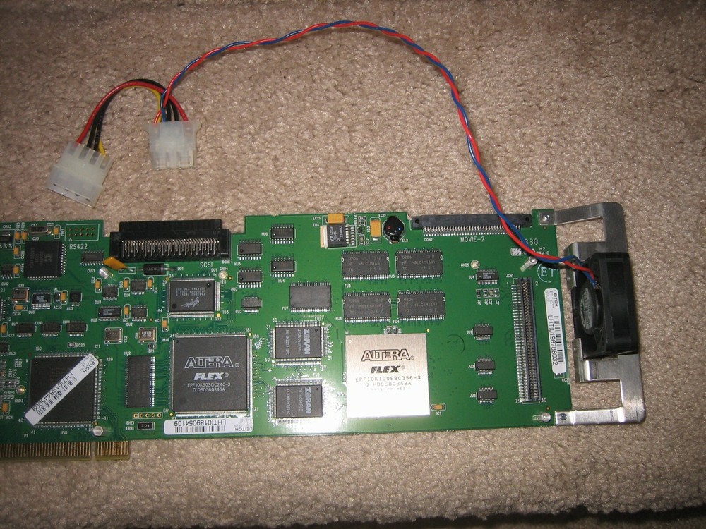Leitch Digital Processing System 743-190 Rev12L DPS RealityBoard PCI Card ALTERA