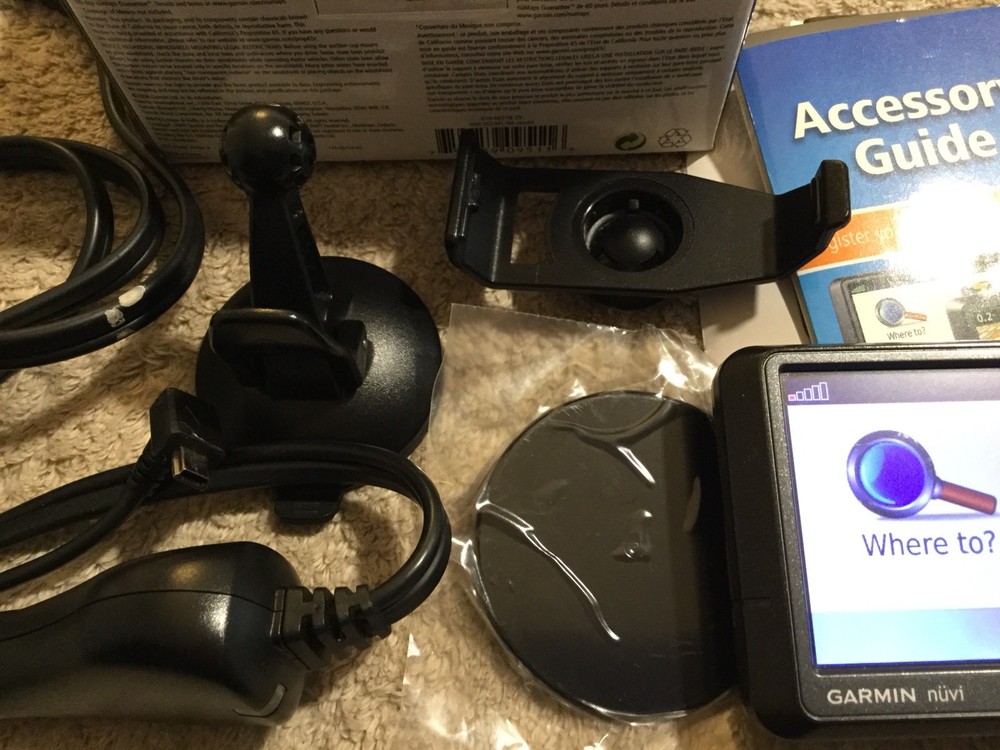 GARMIN Nuvi 255WT Navigation GPS. Excellent Condition. Works Great.