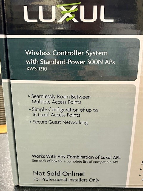 LUXUL Wireless Controller System: XWS-1310