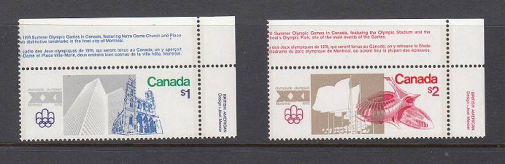 CANADA SC# 687-688 NH