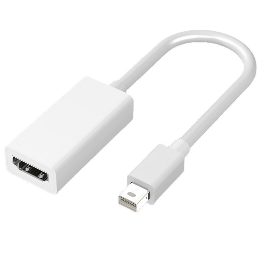 Mini DP Thunderbolt To HDMI Cable Converter For MacBook Surface Mac iMac
