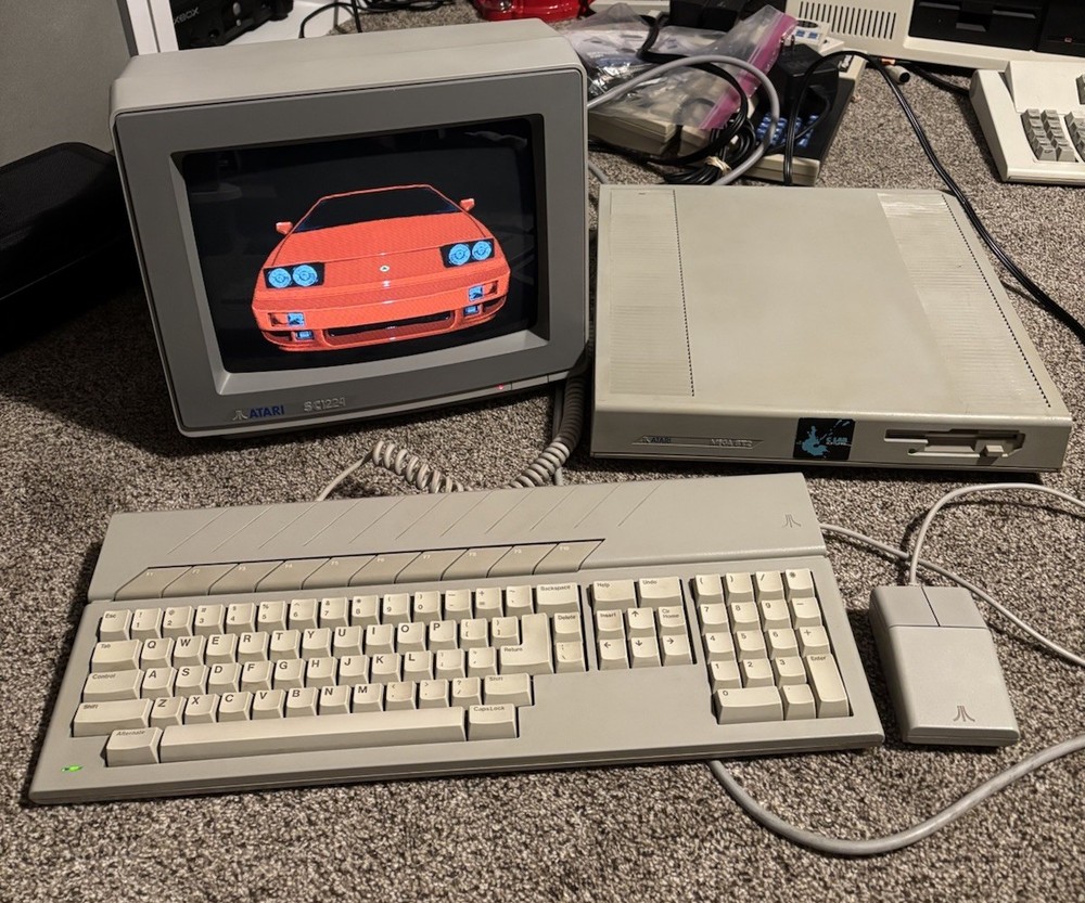 ATARI Mega ST2 Vintage Computer System Tested