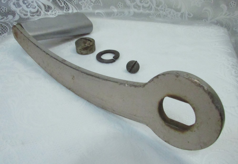 Vintage Paymaster Series S-550 ADDING MACHINE Check Writer CRANK HANDLE Lever