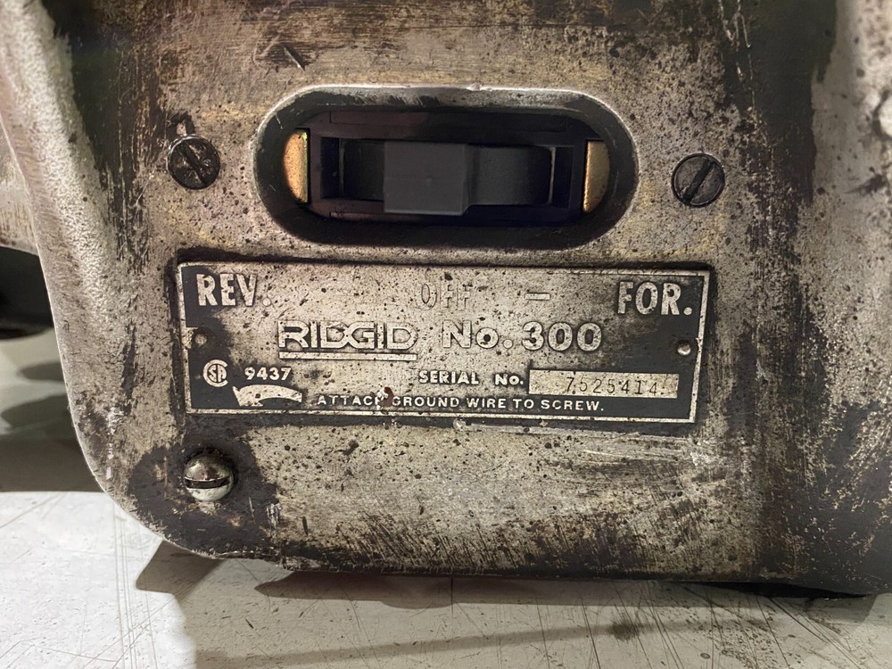 Ridgid 300 Electric Pipe Threader