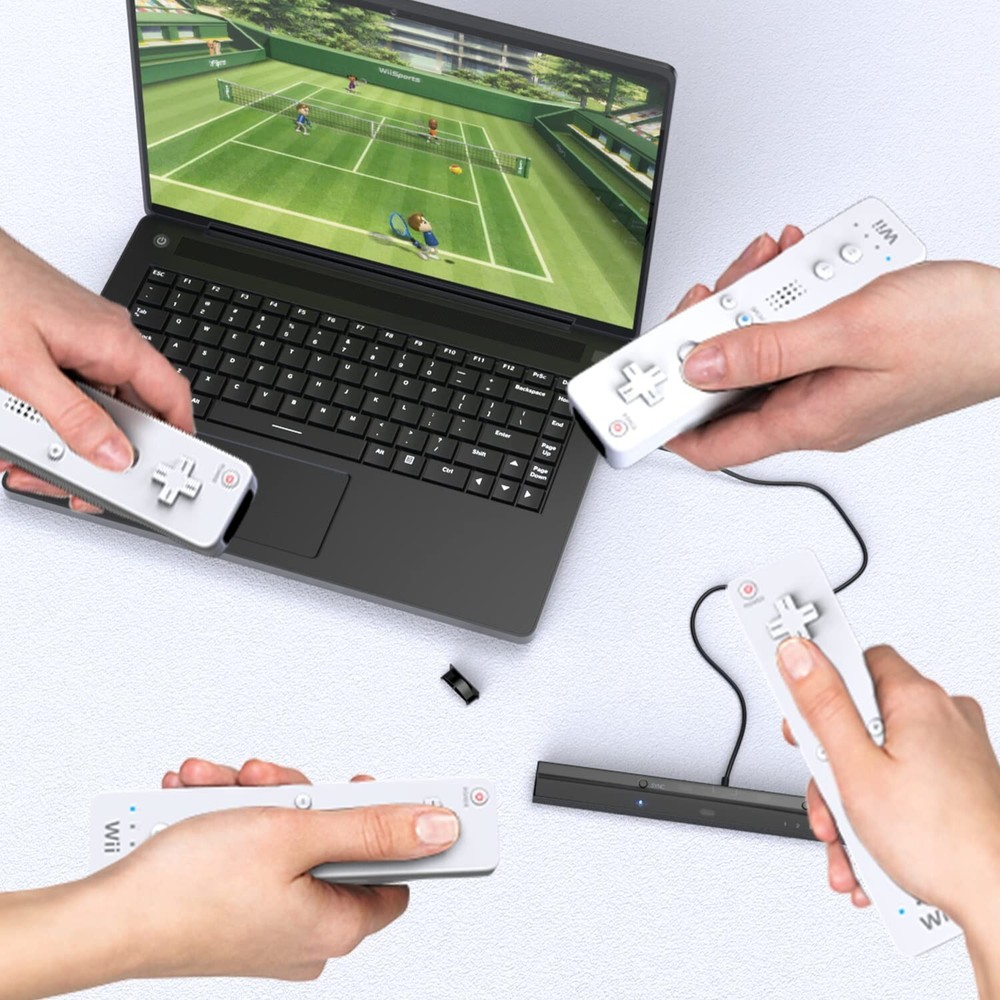 MAYFLASH W010 Wireless Sensor Dolphinbar for PC USB Wii remote adapter used o...