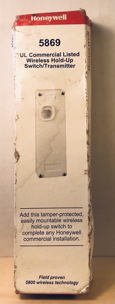 Honeywell 5869 Wireless Hold Up Panic Switch Transmitter