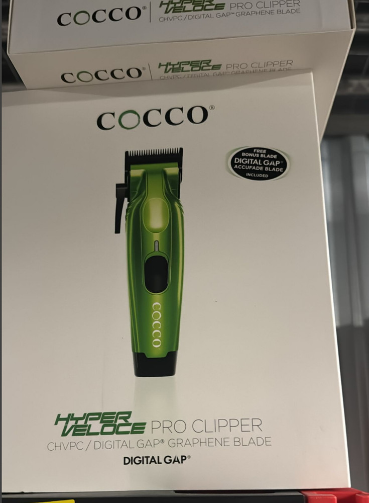 Cocco Hyper Veloce Pro Clipper with Digital Gap Graphene Blade (Green)
