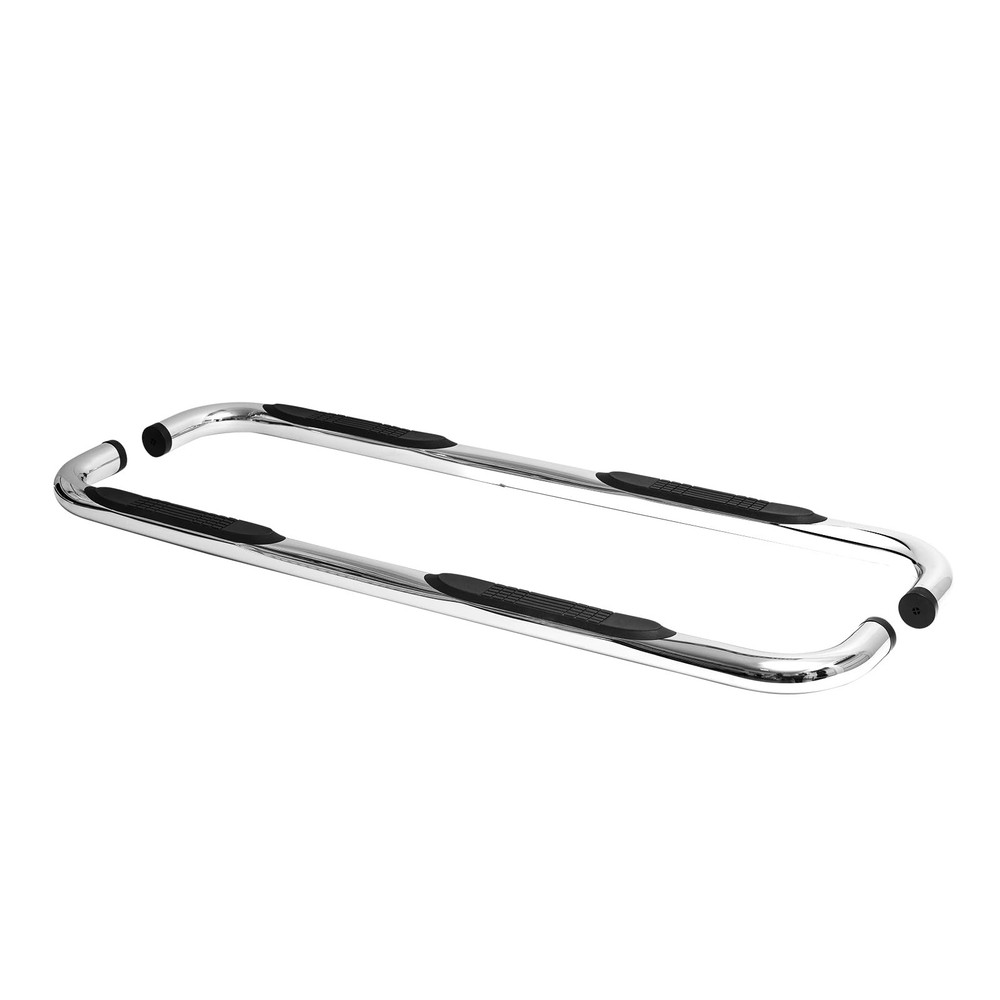 2Pcs 3" Black Side Step Nerf Bars Step Rails Running Boards Side Step