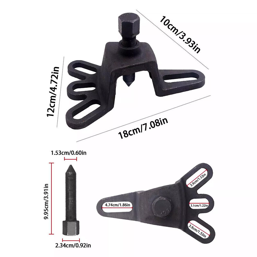 Front Wheel Bearing Hub Axle Puller Installer Remover York Thread Garage Tool