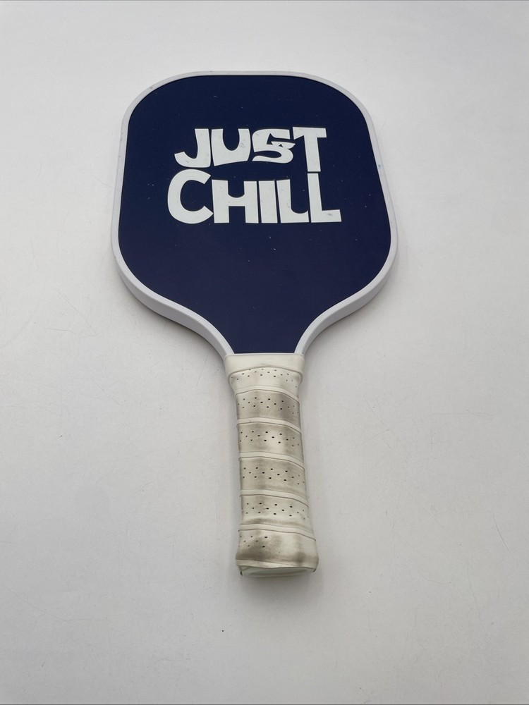 Just Chill Guy Meme Pickleball Racket