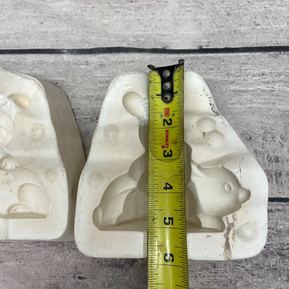 Ceramic Slip Casting Mold Rabbits TAG #506 Vintage