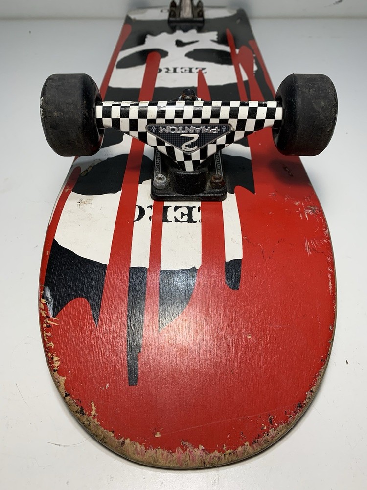Vintage Early 2000s ZERO Jamie Thomas Skateboard Bones Wheels Thunder Trucks