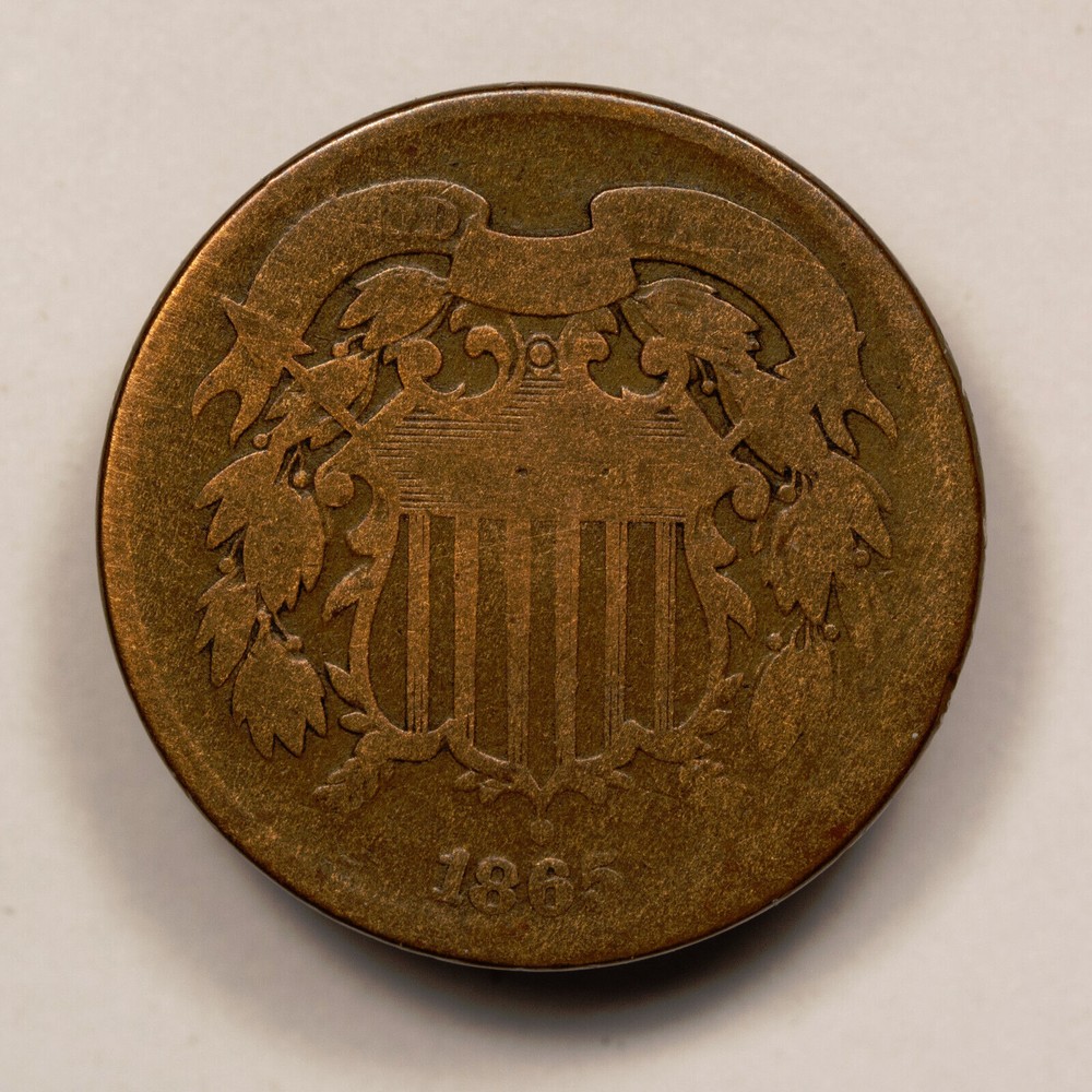 1865 2c Two-Cent Piece - SKU-Y4633