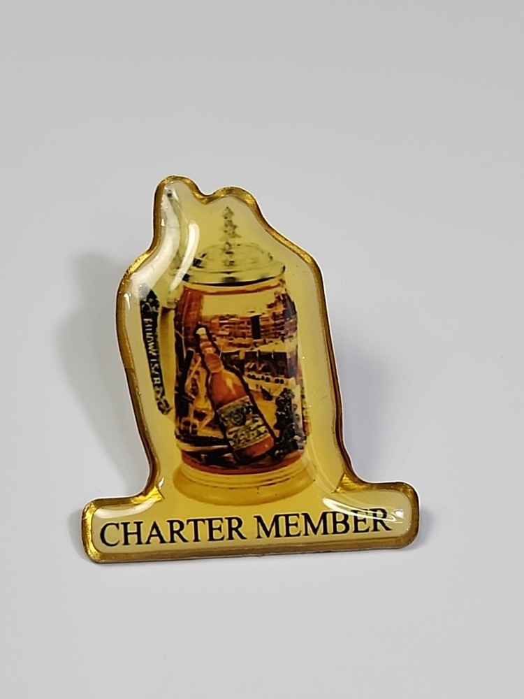 Anheuser-Busch Stein Charter Member Lapel Pin Budweiser