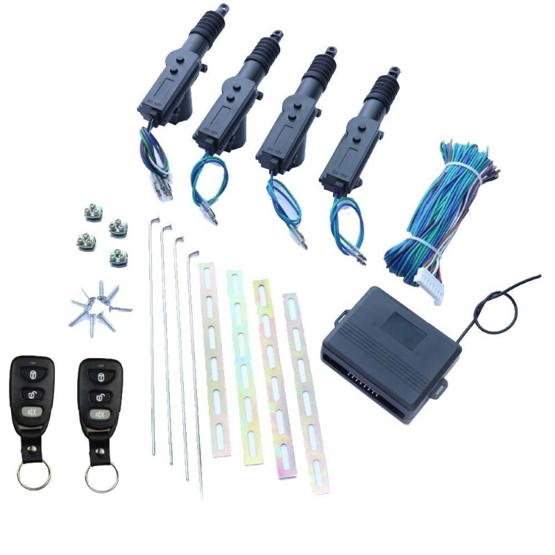 Car 4 Door Kit Keyless Power Lock Entry System Security Central Remote Universal