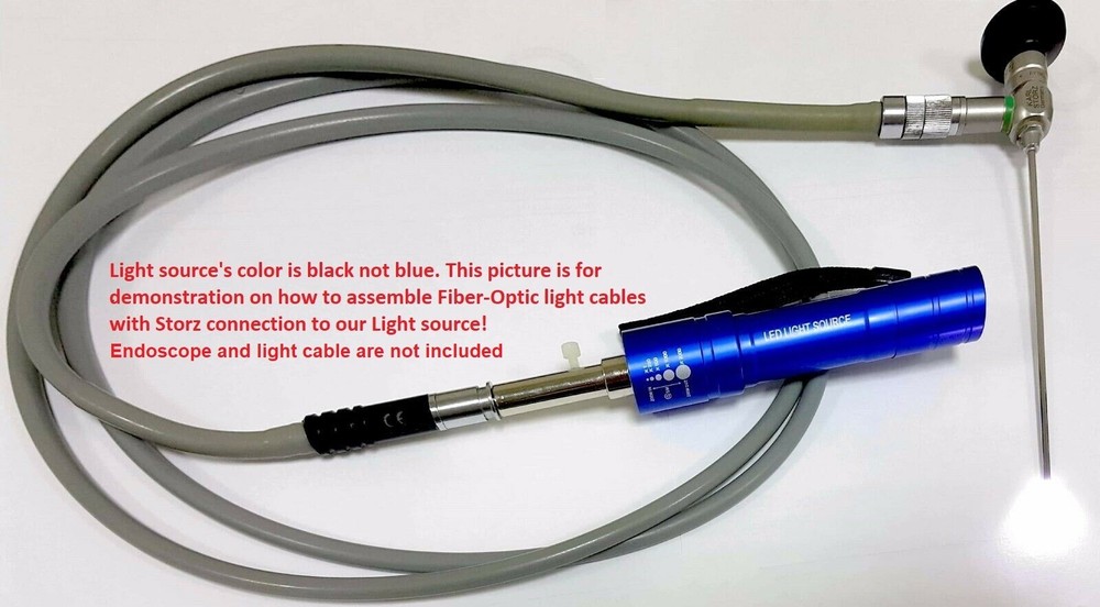 LED LIGHT SOURCE Compatible with Storz type light cables and endoscopes. L2
