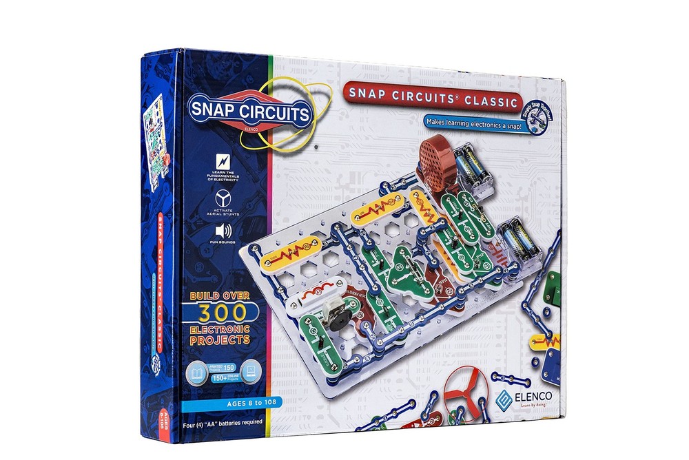Snap Circuits Classic SC300 Electronics Exploration Kit | Over 300 Projects |...