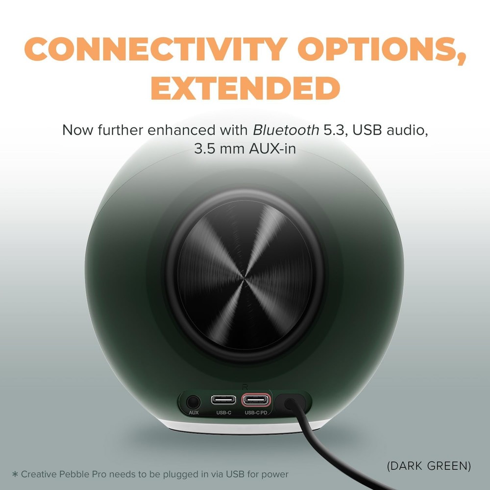 Creative Pebble Pro White