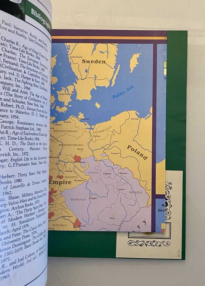AD&D 2nd Ed A Mighty Fortress Campaign Sourcebook 1992 W/ Map