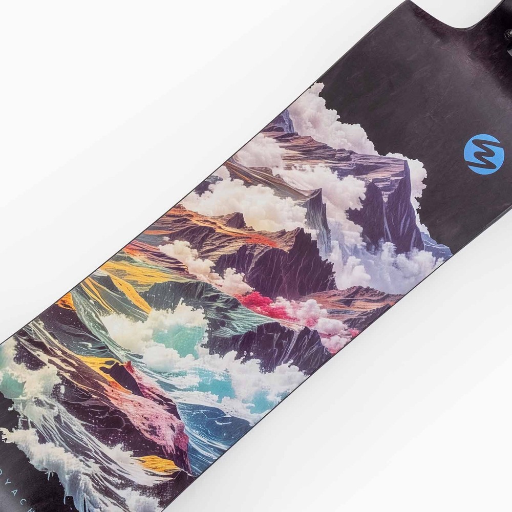Landyachtz Switchblade 40 Atmosphere Drop Down/Drop Through Longboard Complete