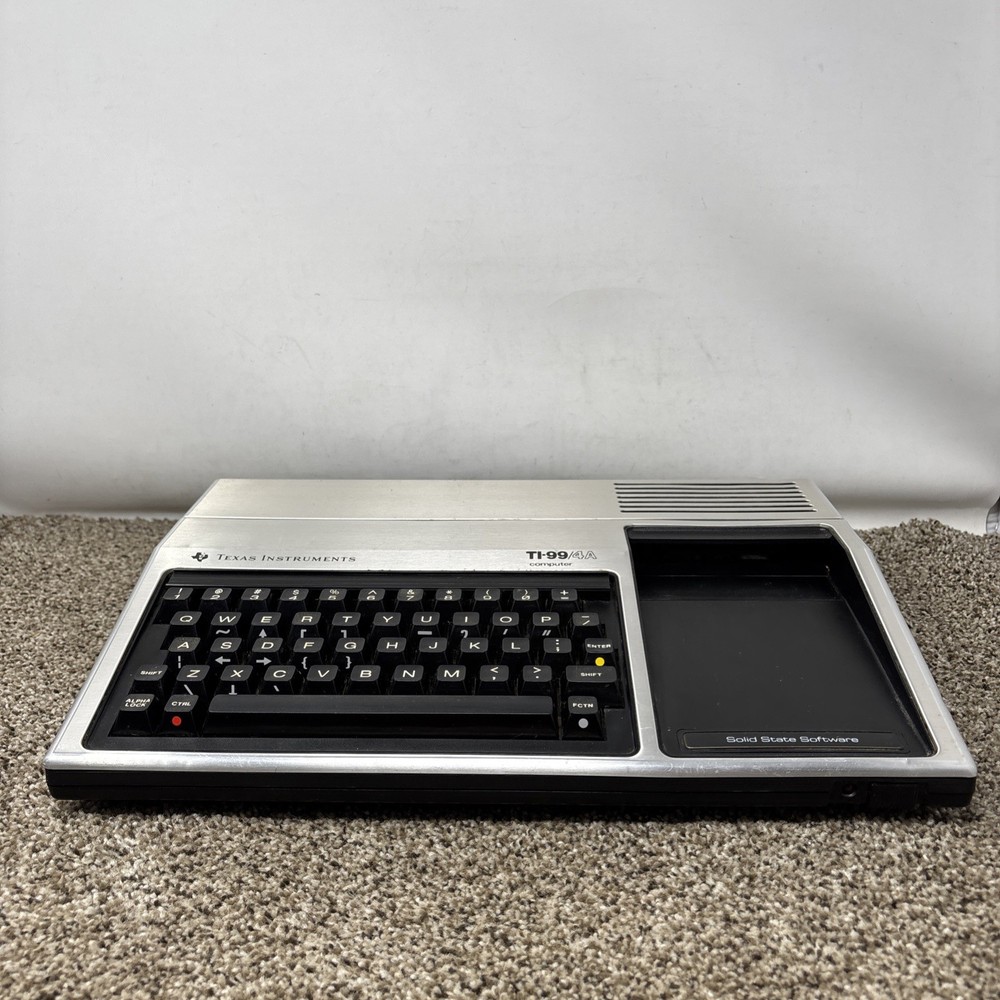 Texas Instruments TI-99/4A Home Computer Tested READ