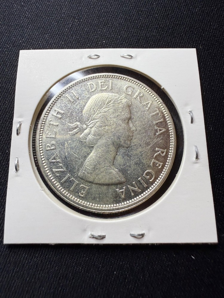 1962 Arrowhead Canada Silver Dollar Coin