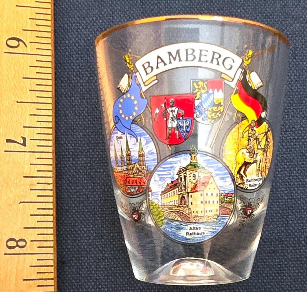 Souvenir Small Shot Glass Bamberg