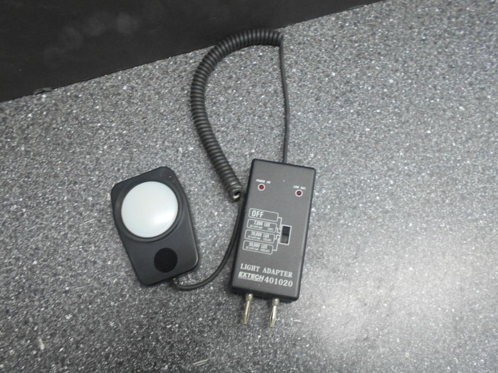 EXTECH 401020 ADAPTER LIGHT LUX 3 RANGES