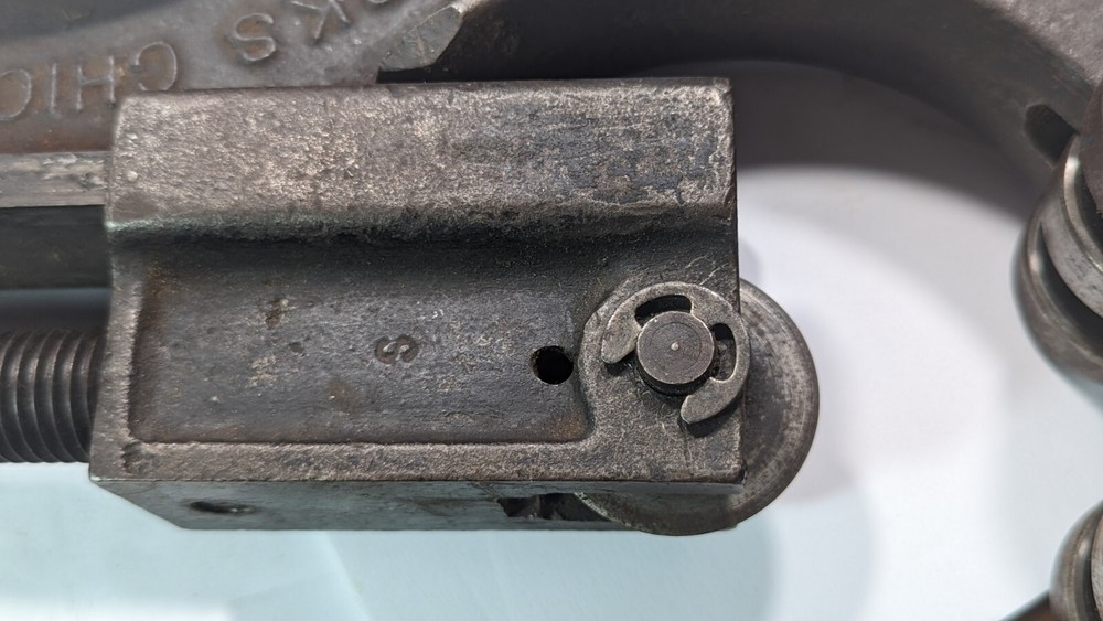 Pipe Cutting Tool Barnes Type NYE Tool Works Chicago Large No. 4